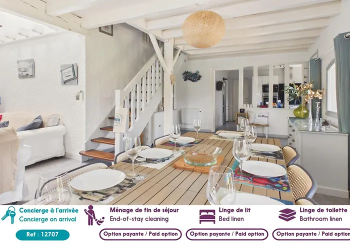 Jolie Maison Familiale Avec Jardin Pour 6 Andernos-les-Bains