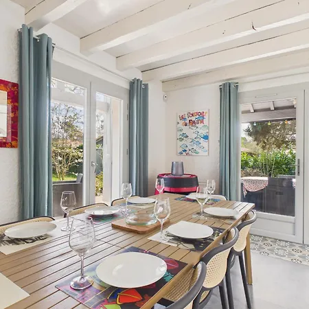 Jolie Maison Familiale Avec Jardin Pour 6 Andernos-les-Bains