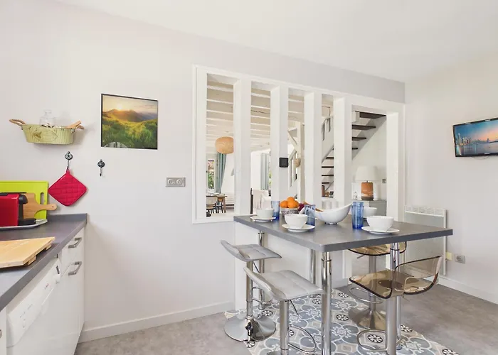 Ferienhaus Jolie Maison Familiale Avec Jardin Pour 6